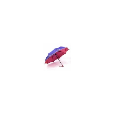 Зонт женский DINIYA арт.989 полуавт 20(51см)Х9К хамелеон