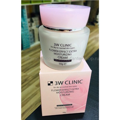 Крем для лица 3W CLINIC Flower Effect Extra Moisturizing Cream (78)