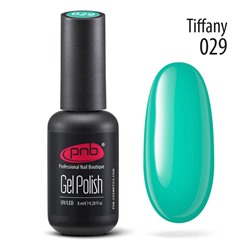 Гель-лак PNB 029 Tiffany с шиммером и блестками 8 мл