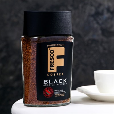 Кофе растворимый FRESCO Arabica Black, 190 г