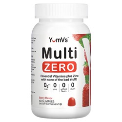 YumV's Multi Zero, ягоды, 60 жевательных конфет