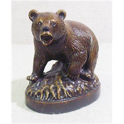 Фигурка Медведь монолитный,1404