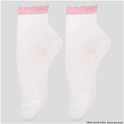 Носки детские Para Socks (N1D73) белый/розовый