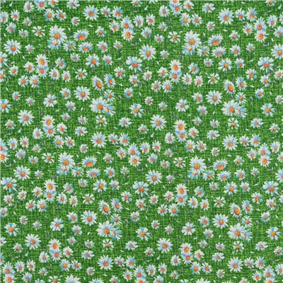 Ткань на отрез бязь плательная 150 см 10462/1 цвет зеленый