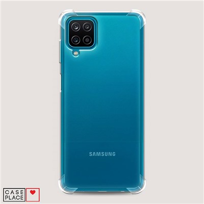 Противоударный силиконовый чехол Прозрачный на Samsung Galaxy A12