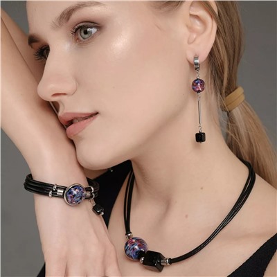 Серьги из муранского стекла DELIGHT LS3136