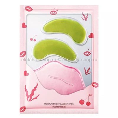 Патчи для губ и бровей Bioaqua Soft and Delicate Eye and Lip Mask (28)