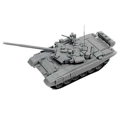 Сборная модель «Российский основной боевой танк Т-90», звезда, 1:72, (5020)