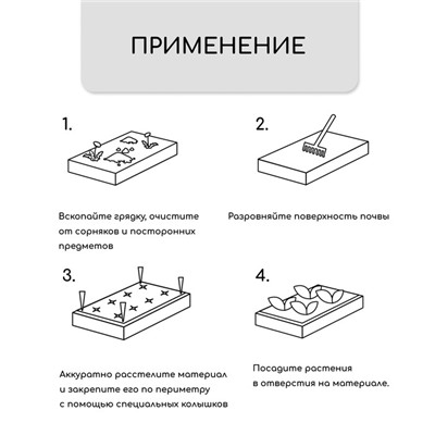 Материал мульчирующий, с перфорацией, 5 × 1,6 м, плотность 80 г/м², с УФ-стабилизатором, чёрный, Greengo, Эконом 20%