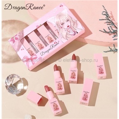 Набор из пяти матовых помад Dragon Ranee Lipstick 5in1 (106)