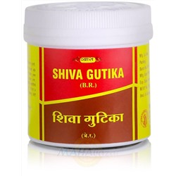 Шива Гутика, омоложение и детокс, 50 таб, производитель Вьяс; Shiva Gutika, 50 tabs, Vyas