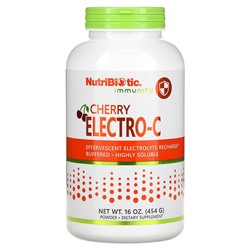 NutriBiotic Immunity, Cherry Electro-C, 16 унций (454 г)