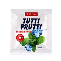 OraLove Лубрикант Tutti-Frutti сладкая мята, 4гр