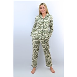 С-1678 Пижама женская  / фуфайка и брюки / английская пижама