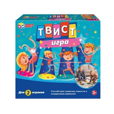 Игра твистер кор.20.5*21.5*4см Умные игры в кор.2*48шт