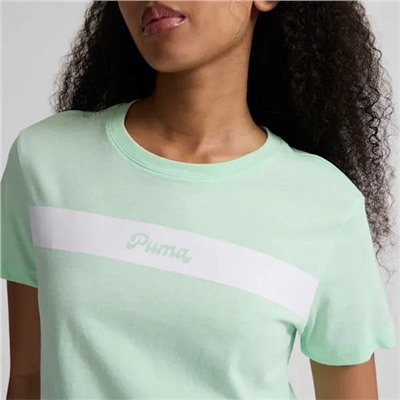 PUMA Upfront Line Logo Women's Tee