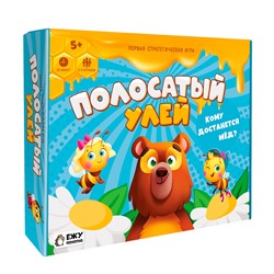 ГеоДом. Настольная игра "Полосатый улей" Серия Играй с умом