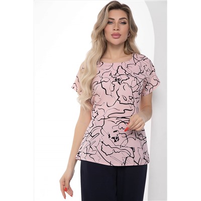 Блуза "Красотка" (розовая) Б10006