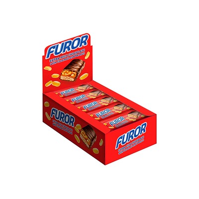 Шоколадный батончик Furor, 35 г (упаковка 21 шт.)