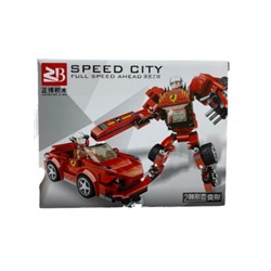 Конструктор Speed City 2в1 Машинка-Трансформер 1шт (в ассортименте)