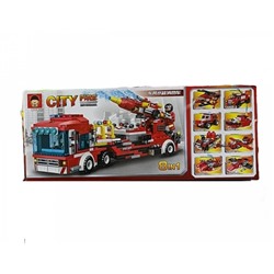 Конструктор City Fire 95-100 деталей в ассортименте (упаковка 8шт)