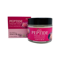Ekel Peptide Ampule Cream Ампульный крем с пептидами , 70ml