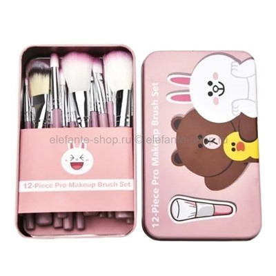 Набор кистей Missha 12-piece Pro Makeup Brush Set (106)