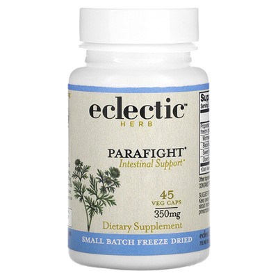 Eclectic Institute Parafight, 350 мг, 45 растительных капсул - Eclectic Institute