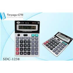 Калькулятор  12-разрядный, настольный SDC-1238