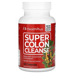 Health Plus Super Colon Cleanse, 120 капсул