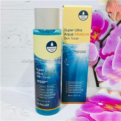 Тоник Dr.MeLoSo Super Ultra Aqua Moisture Skin Toner 300ml (78)