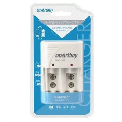 Зарядное устройство Smartbuy SBHC-505, 4х АА/ААА, 2x9V