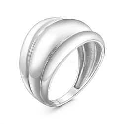 Кольцо женское из серебра родированное 925 пробы К-5015-Р