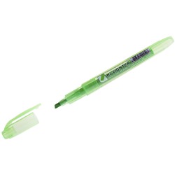 Текстовыделитель Crown "Multi Hi-Lighter" зеленый, 1-4мм H-500