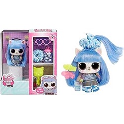 L.O.L. Surprise! Hair Pets with 10 Surprises- Collectible Pet with Real Hair, Including Music Themed Accessories, Holiday Toy, Great Gift for Kids Girls Boys Ages 4, 5, 6+ Years Old - Assorted Toy