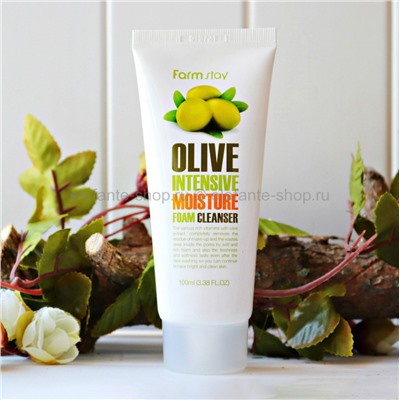 Пенка для умывания FarmStay OLIVE Intensive Moisture Foam, 100 мл (51)