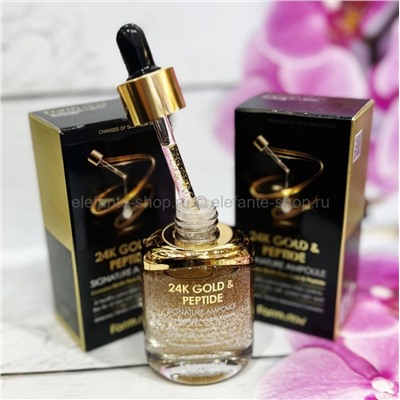 Ампульная сыворотка для лица Farmstay 24K Gold & Peptide Signature Ampoule 35ml (78)