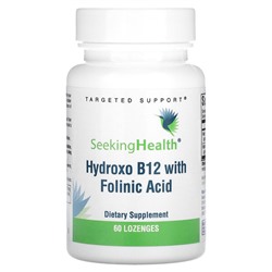 Seeking Health Hydroxo B12 с Фолиновой Кислотой - 60 леденцов - Seeking Health
