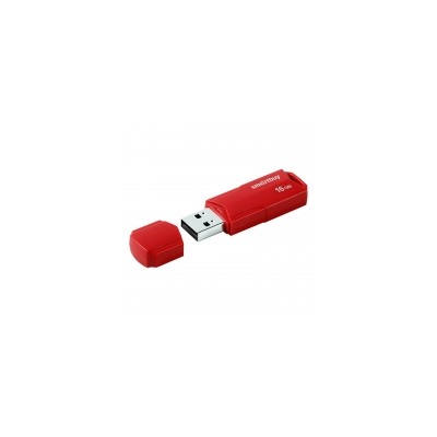 16Gb Smartbuy Clue Red USB2.0 (SB16GBCLU-R)