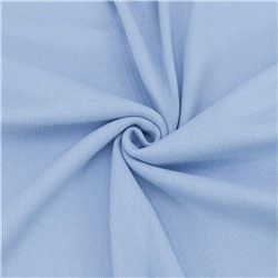 Ткань на отрез кашкорсе с лайкрой 5699-1 цвет голубой