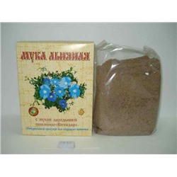 Льняная мука с мукой зародышей пшеницы витазар, 400 г