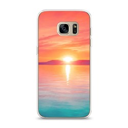 Силиконовый чехол Восход 9 на Samsung Galaxy S7