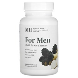 Michael's Naturopathic Для мужчин, Мультивитаминные капсулы, 90 вегетарианских капсул