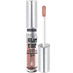 Тени для век жидкие матовые "Matt tint waterproof 12H" тон 107 ROSE BEIGE Luxvisage