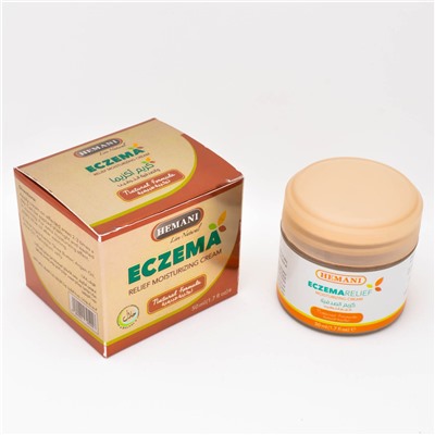 Мазь для лечения псориаза, экземы | Eczema Relief Moisturizing Cream (Hemani) 50 гр