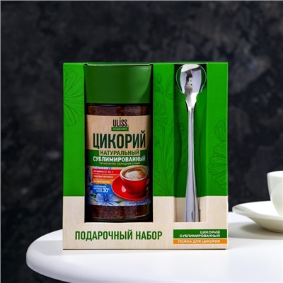 Подарочный набор: цикорий ULISS Chicory с ложкой, 85 г