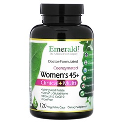 Emerald Labs Women's 45+, Clinical + Multi, 120 растительных капсул