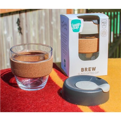 Кружка Keepcup brew cork s, 227 мл, black