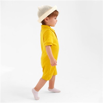 Песочник-поло детский MINAKU, цвет жёлтый, рост 62-68 см