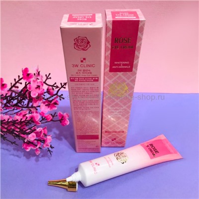 Крем для век с экстрактом розы 3W Clinic Rose Eye Cream, 40 мл (51)